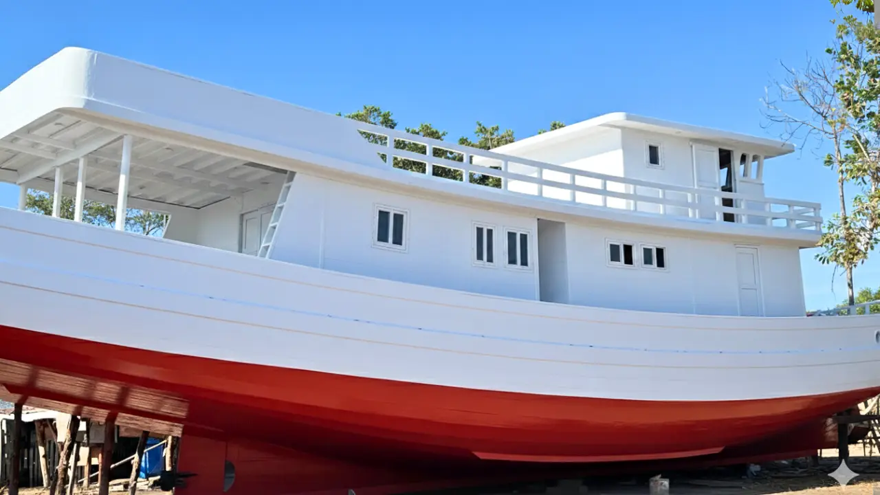 Kapal Pancing Bugis - Sulawesi Selatan