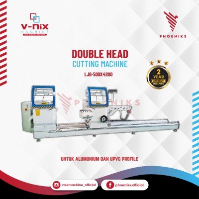 Mesin Cutting Double Head uPVC
