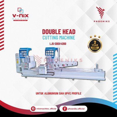 Mesin Cutting Double Head uPVC