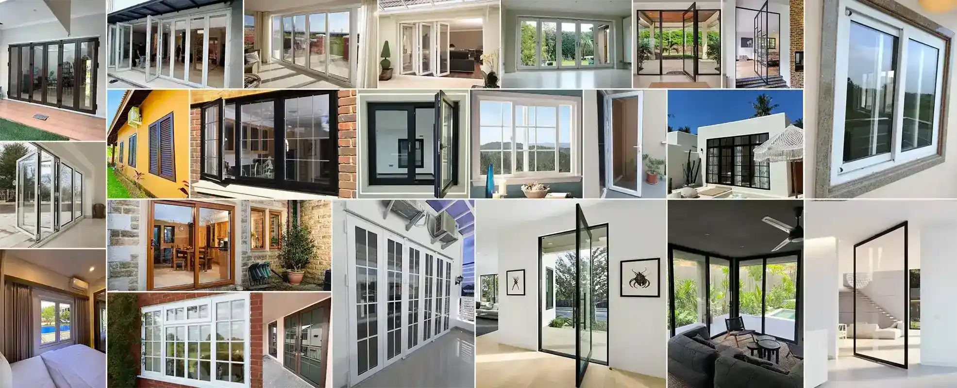 Contoh pemasangan pintu dan jendela Retto di proyek customer