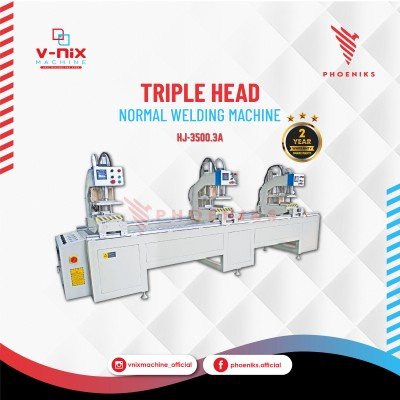 Mesin Welding Triple Head uPVC